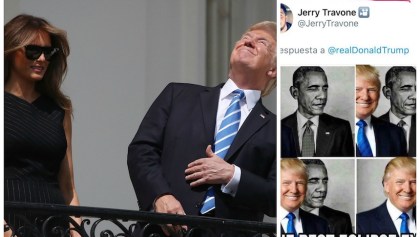 Donald Trump comparte meme contra Barack Obama