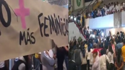 Protesta contra Indalecio Ríos, edil de Ecatepec