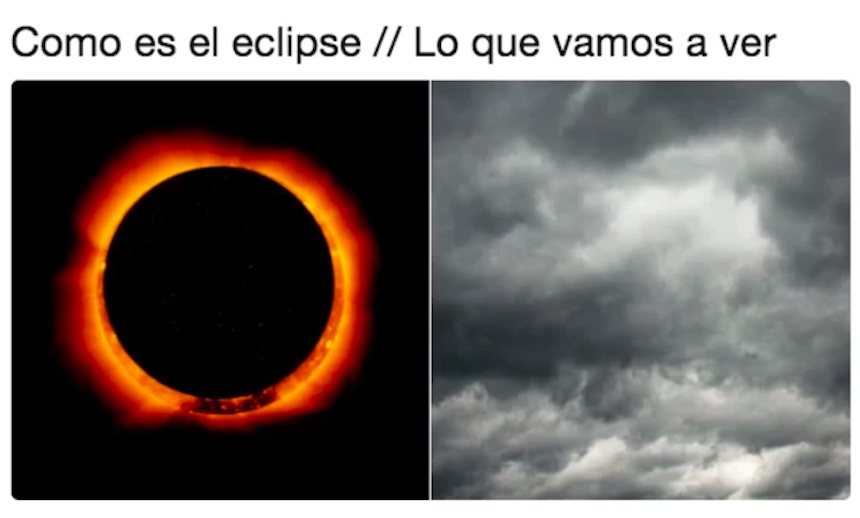 Memes del eclipse solar