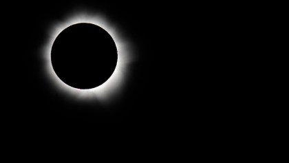 Eclipse solar visto desde Estados Unidos