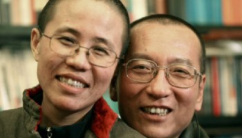 Liu Xia y el fallecido Liu Xiaobo