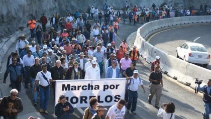 Frente Amplio Morelense en la Marcha Por Morelos