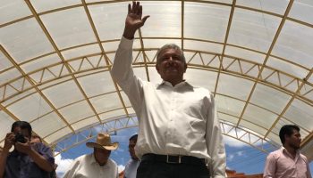 Andrés Manuel López Obrador (AMLO), dirigente nacional de Morena