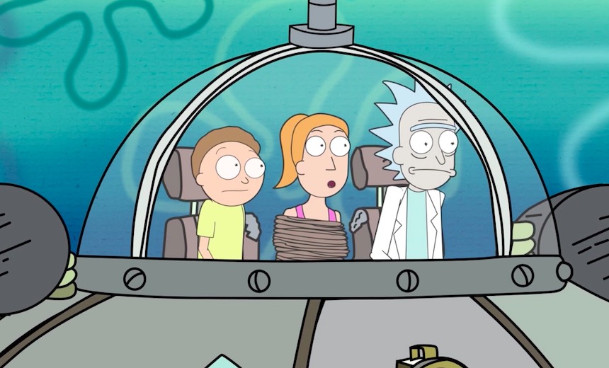 Rick and Morty - Bob Esponja