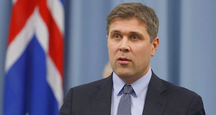 El Primer Ministro de Islandia, Bjarni Benediktsson