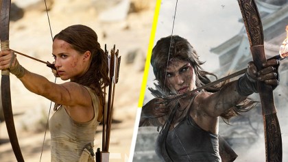 Alicia Vikander como Tomb Raider