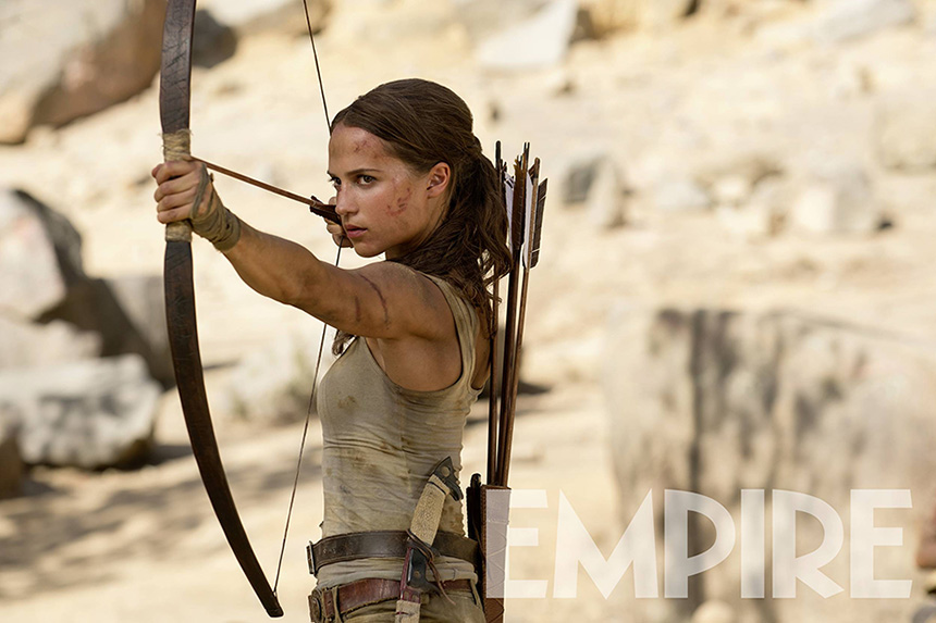 Alcia Vikander como Lara Croft