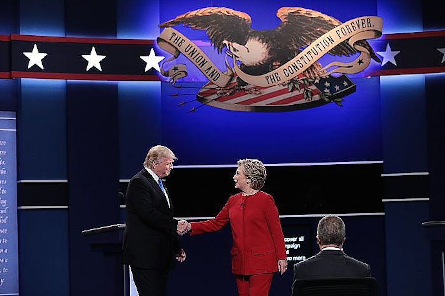 Donald Trump y Hillary Clinton se enfrentaron en el primer debate presidencial