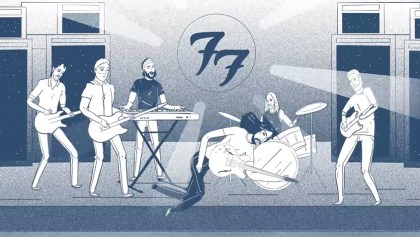 Foo Fighters estrenan canción y lanzan video animado para Concrete and Gold.