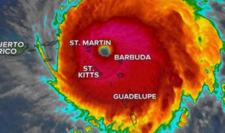 Paso de "Irma" por islas antillanas y del Caribe