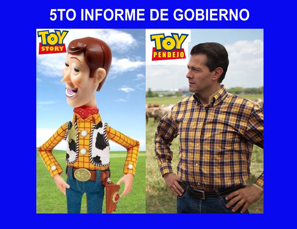 meme de Peña nieto y Toy Story