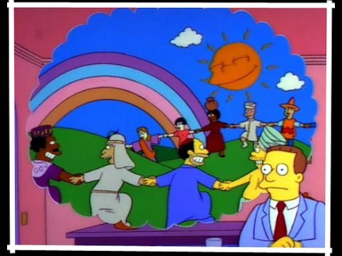 Escena de capitulo de Los Simpsons