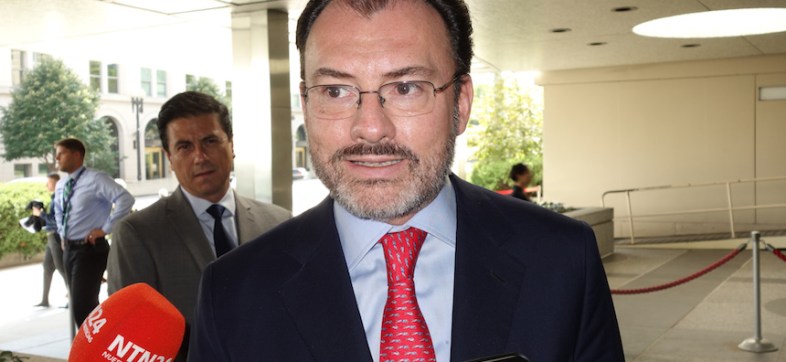 Luis Videgaray Caso, canciller de México