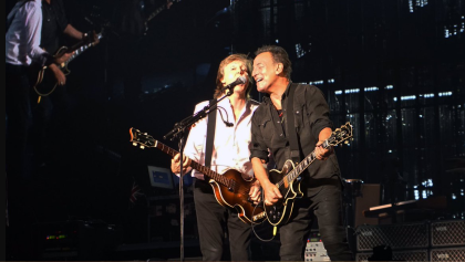 Paul McCartney y Bruce Springsteen