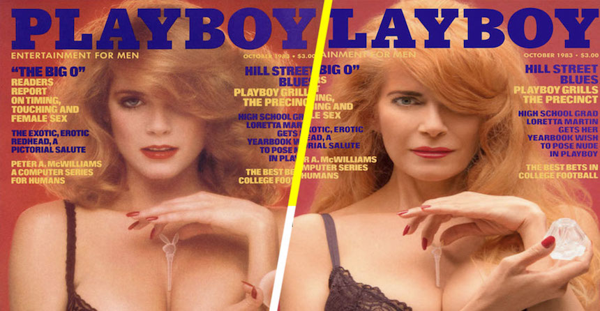 Portadas de Playboy - 30 años después