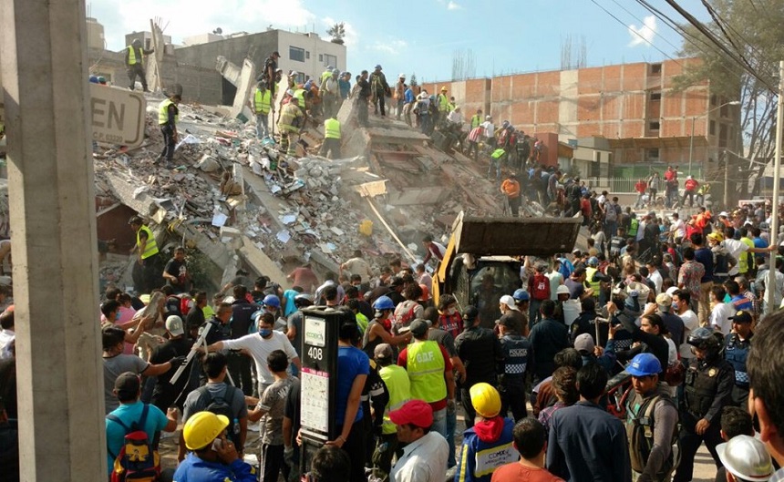 Prolongación Petén después del sismo