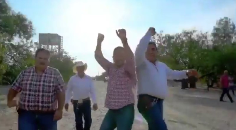 alcalde de Río Bravo y su ridículo video