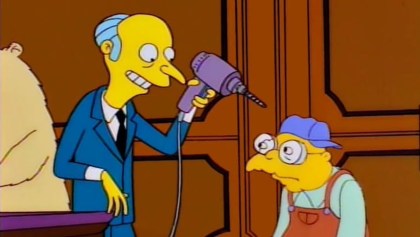 Sr Burns - Los Simpson