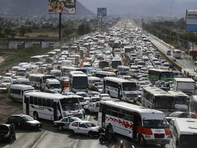 Transporte público en el Estado de México