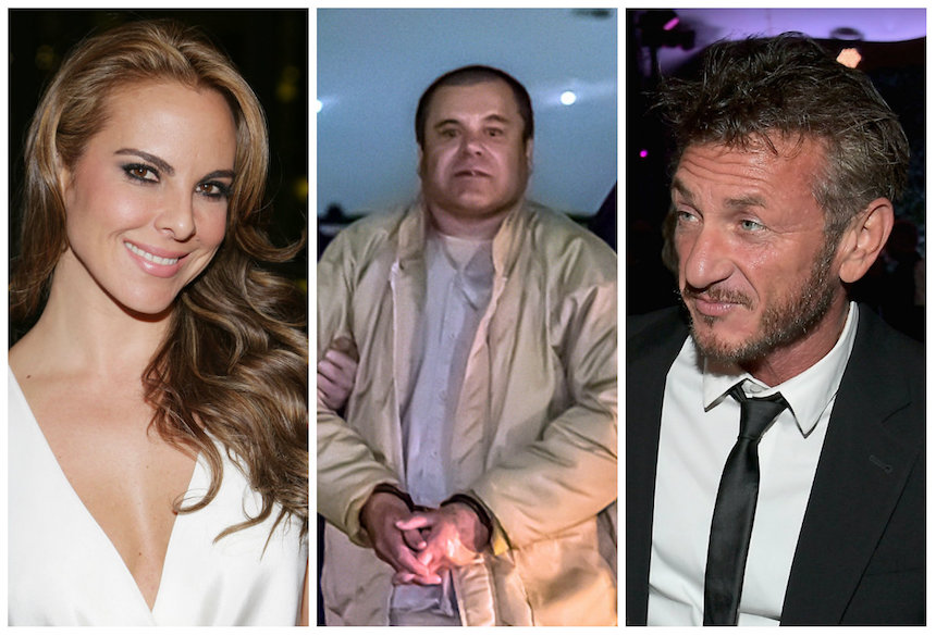 Chapo, Kate y Sean Penn