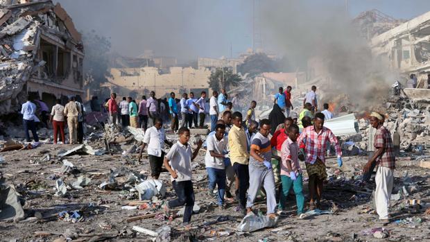 explosión en Somalia
