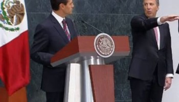 José Antonio Meade y Enrique Peña Nieto