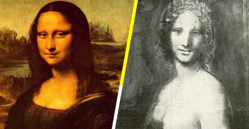 El posible desnudo de la Mona Lisa