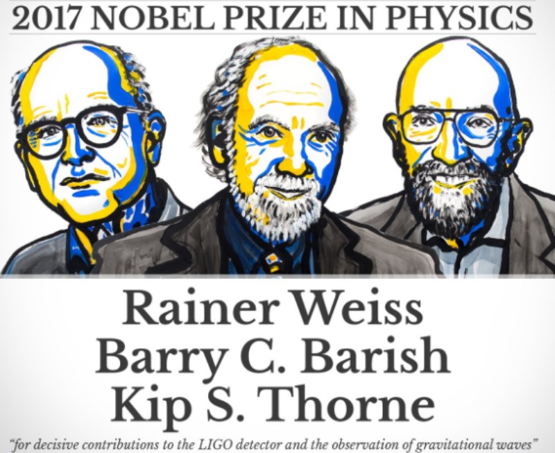 Ganadores Premio Nobel Física 2017