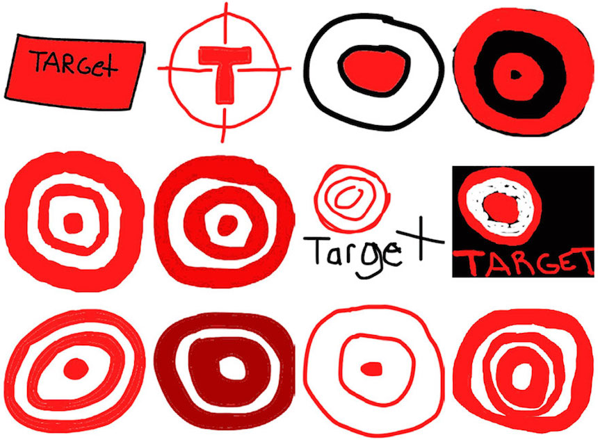 Target - Dibujos de los logos