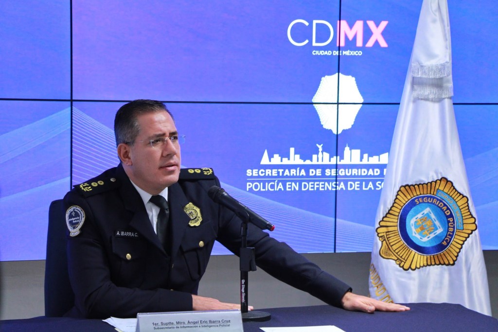 Ángel Eric Ibarra Cruz SSP CDMX
