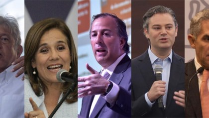Candidatos Elecciones México 2018