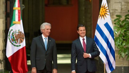 EPN Confunde Uruguay con Paraguay