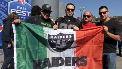 Fans Raiders NFL en Mexico