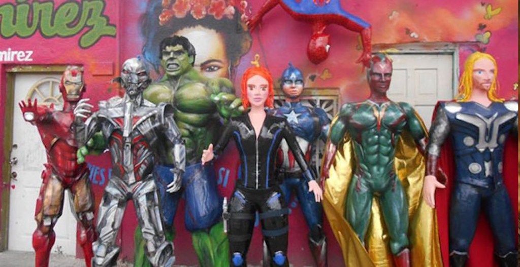 Piñatas feas de Avengers