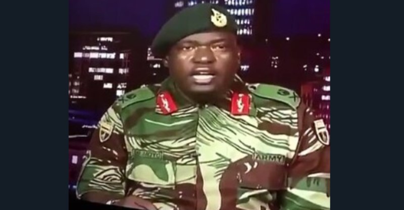 Zimbabue Ejército toma el poder, 