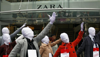 Historias de terror - Etiquetas en Zara Turquía
