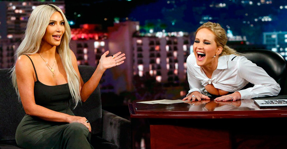 Jennifer Lawrence le preguntó a Kim Kardashian todo lo que siempre quisiste saber