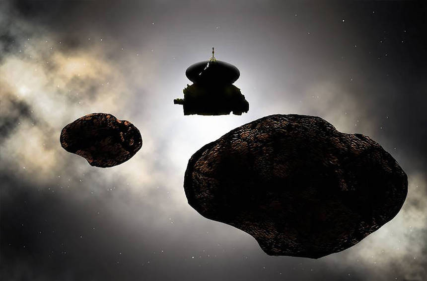 MU69 - Cuerpo espacial