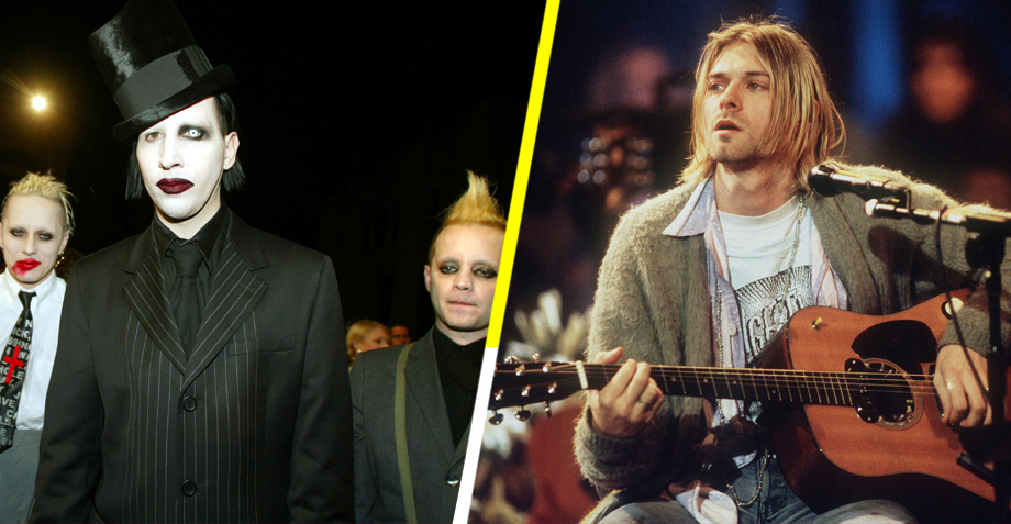 Ex tecladista de Marilyn Manson dijo que Kurt Cobain debería “arder en el infierno” por “ladrón”