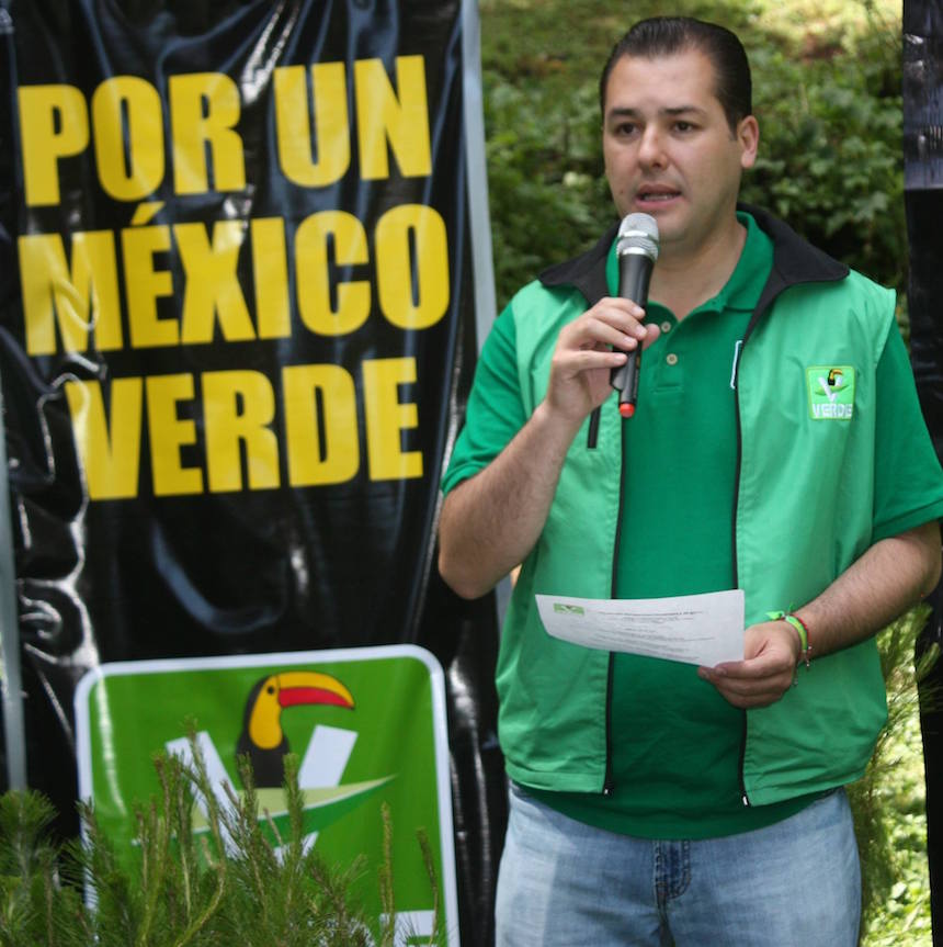 Carlos Madrazo Silva, líder del PVEM