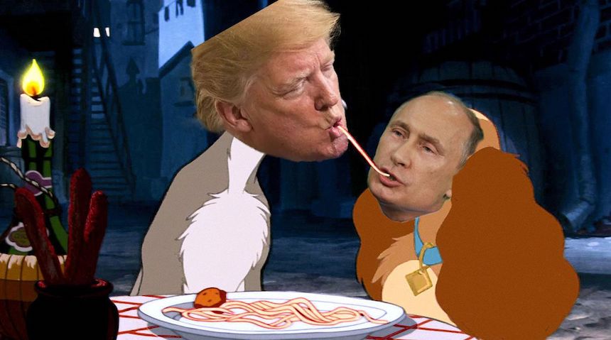 Donald Trump y Photoshop - Dama y el Vagabundo