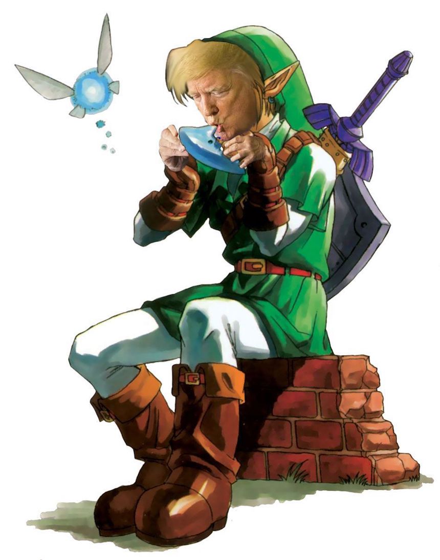 Donald Trump y Photoshop - Link