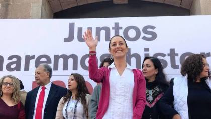 Claudia Sheinbaum, precandidata de Morena a la Jefatura de Gobierno de la Ciudad de México