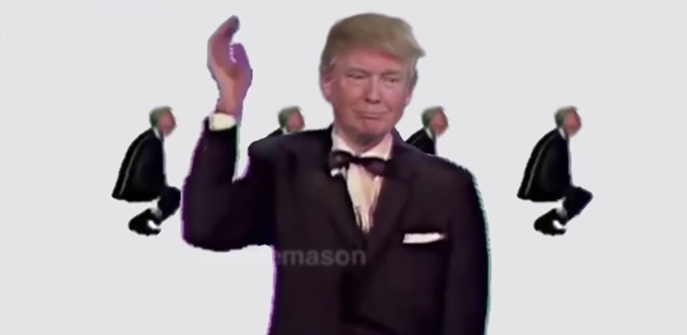 Donald Trump se convierte (literal) en un miembro de Talking Heads con este mashup