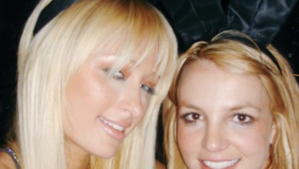 Selfie de Britney Spears con Paris Hilton