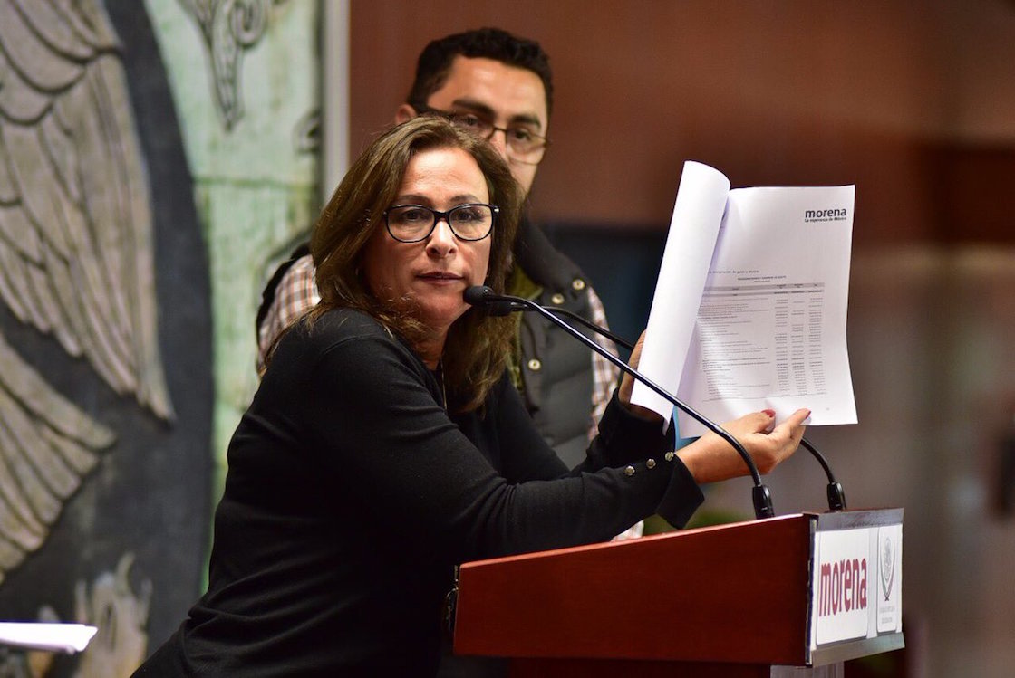 Rocía Nahle, diputada de Morena