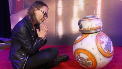 Thom Yorke hizo algo en la premiere de Star Wars que seguramente no le gustará a R2-D2