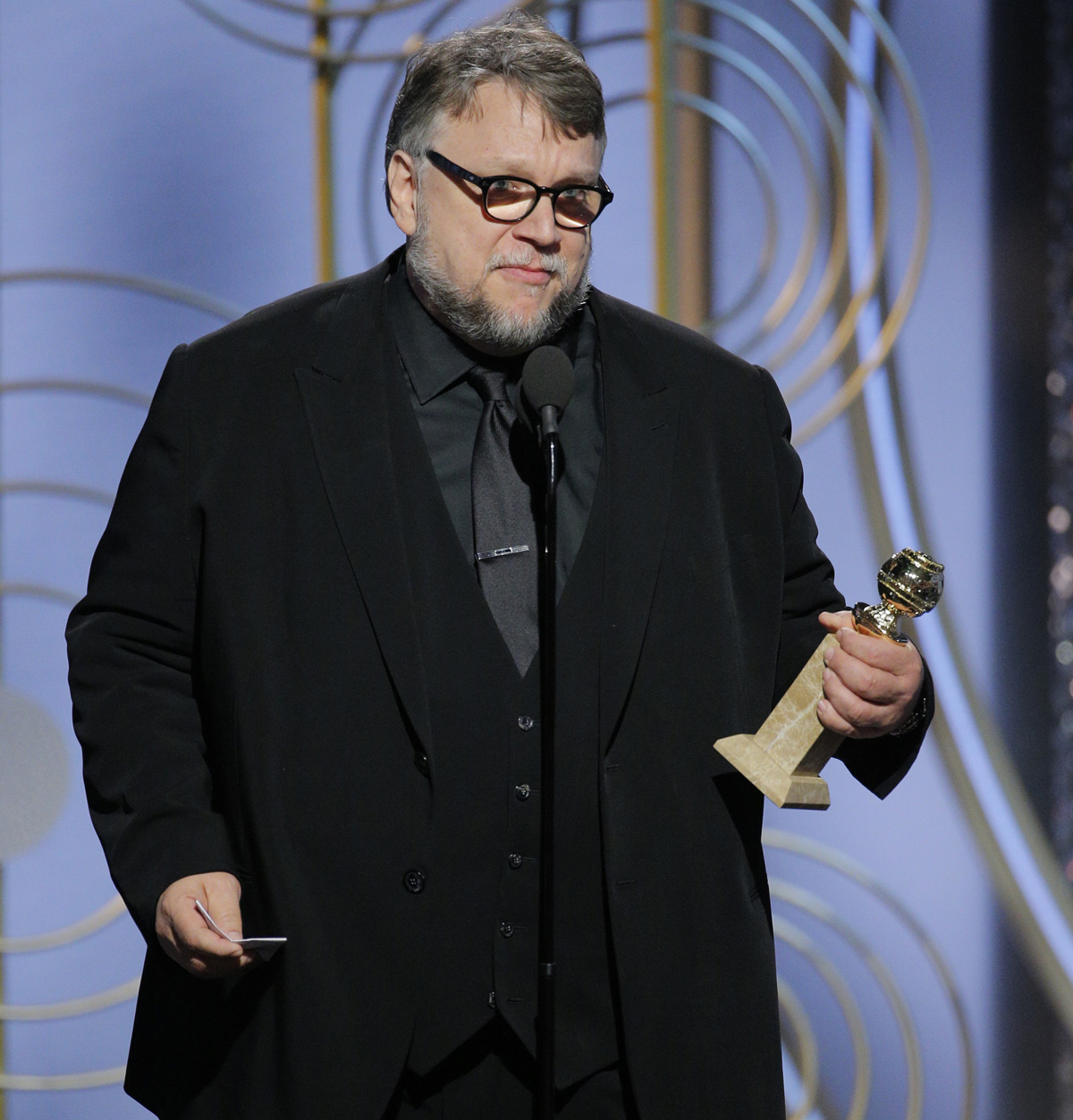 mexicano! Guillermo del Toro gana el Globo de Oro a mejor