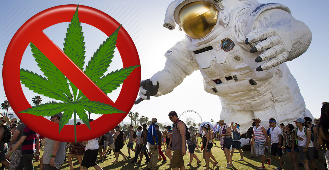 Coachella prohíbe el uso de la marihuana en su edición 2018