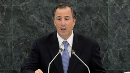 José Antonio Meade Kuribreña, precandidato de la alianza PRI-PVEM-PANAL